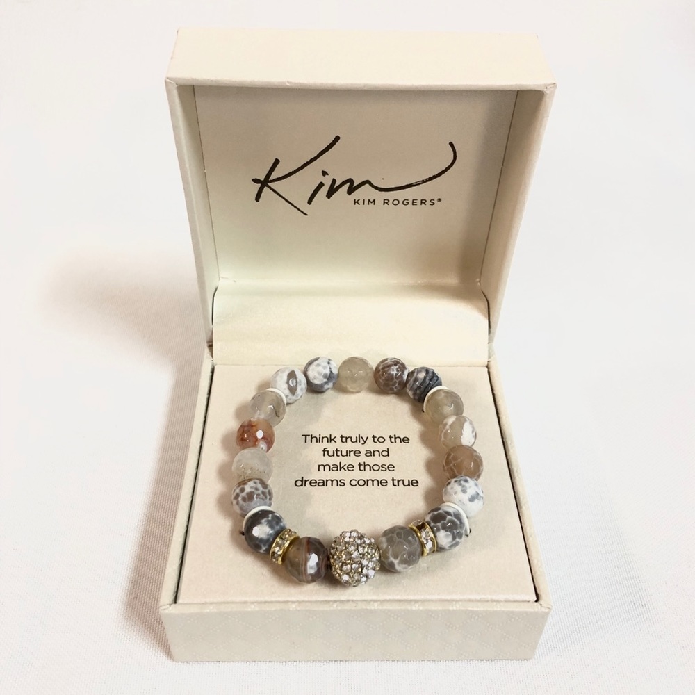 Kim Rogers Stretch Beaded Bracelet